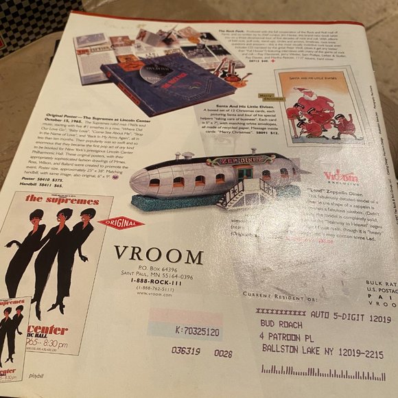 1997 Vroom Official Catalog of Rock and Roll Paul McCartney on Cover - Picture 2 of 2